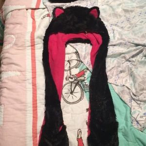 Fuzzy Cat Winter Cap